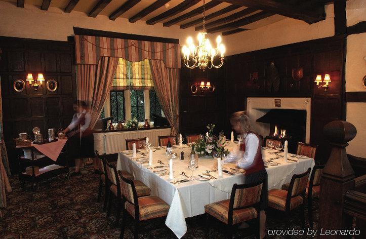 Hotel Albright Hussey Manor Hadnall Restaurante foto